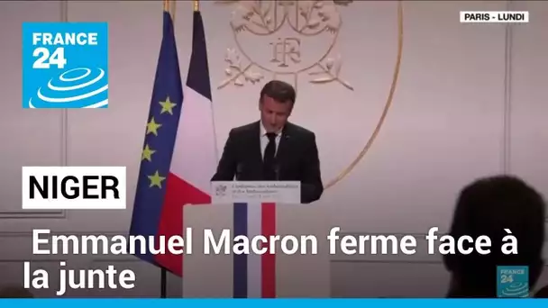 Niger : E. Macron ferme face à la junte, l'UE apporte son soutien à l'ambassadeur de France