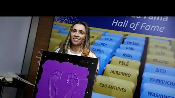 Marta fait son entrée au 'Hall of Fame'