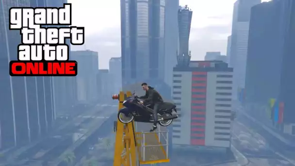 GTA 5 - TOP 10 BEST CRANE STUNT !