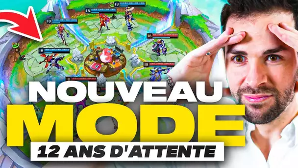 DÉCOUVERTE DU NOUVEAU MODE DE LOL : 2v2v2v2 (BANGER DE FOU, 12 ANS D'ATTENTE)