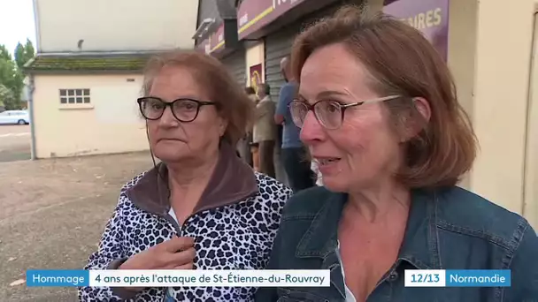 En direct : Le ministre de l'intérieur à Saint-Etienne-du-Rouvray en hommage au père Jacques Hamel