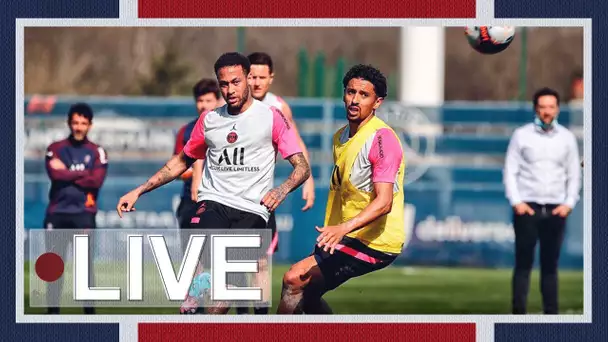 ⚽️ L'entraînement veille de FC Metz - Paris Saint-Germain 🔴🔵