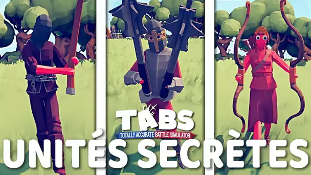 ON DÉBLOQUE LES TROIS UNITÉS SECRÈTES ! | TOTALLY ACCURATE BATTLE SIMULATOR FR