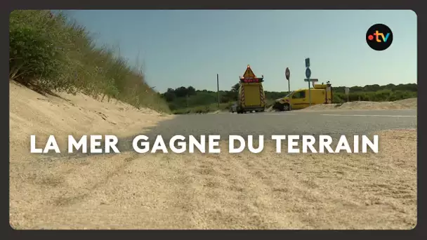 Face à l'érosion, une route emblématique du littoral va fermer inéluctablement