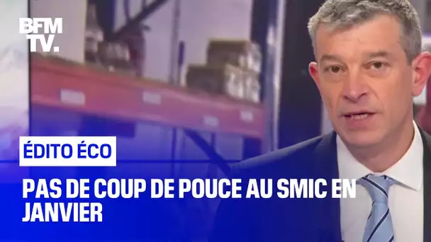 Pas de coup de pouce au SMIC en janvier