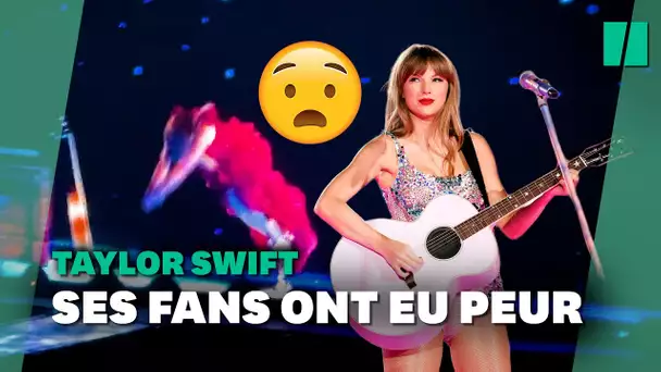 Taylor Swift plonge sous la scène pendant sa tournée et fait peur aux fans