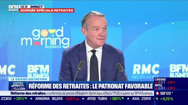 Jean Eudes du Mesnil (CPME) : Retraites, le gouvernement présente aujourd'hui sa réforme