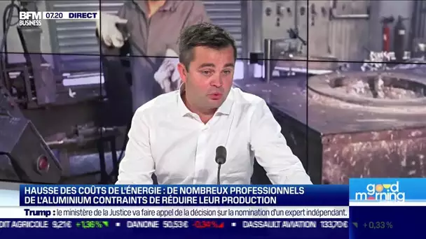 Cyrille Mounier (Aluminium France): Des professionnels de l'aluminium réduisent leur production