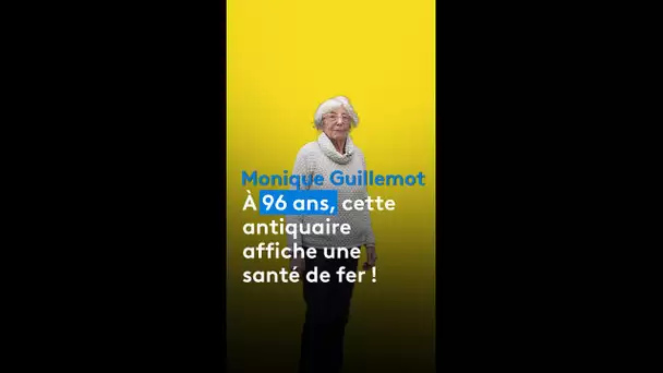 Monique, 96 ans, antiquaire à Nantes, ne lui parlez pas de retraite !