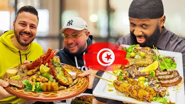 Un RESTO TUNISIEN comme au BLED à La Courneuve : Poissons, viandes, fruits de mer ...