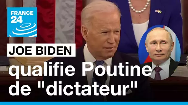 Guerre en Ukraine : quand Biden qualifie Poutine de "dictateur" • FRANCE 24
