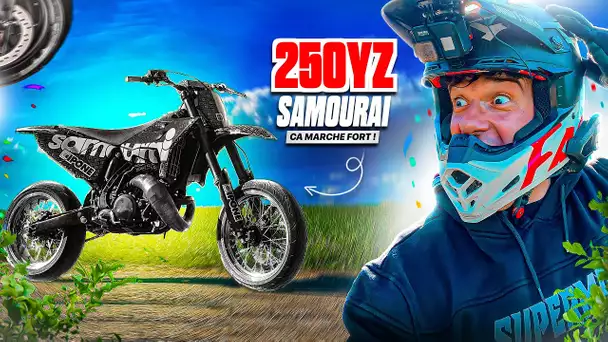 250 YZ SAMOURAÏ ! ÇA MARCHE FORT !