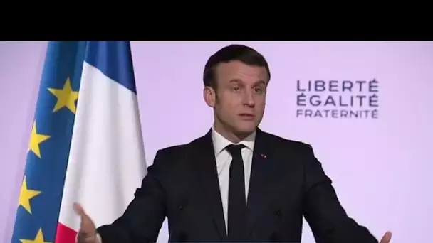 "L'islam politique n'a pas sa place" en France, affirme Emmanuel Macron à Mulhouse