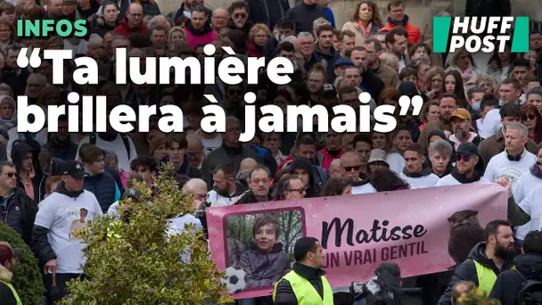 Près de 8 000 personnes à la marche blanche en hommage à Matisse