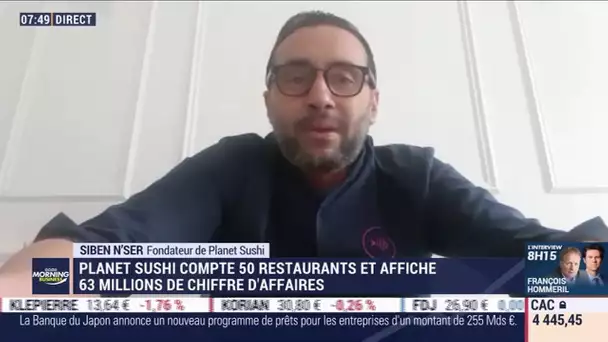 Siben N'Ser (Planet Sushi) : Planet sushi compte 50 restaurants