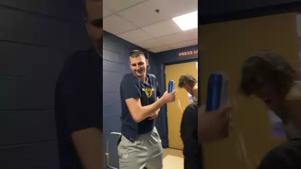 Jokic & AG Share A Moment As NBA Champions! 🏆😂| #Shorts