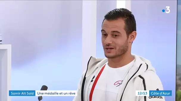 Samir Ait Said  invité du journal suite à sa médaille de bronze