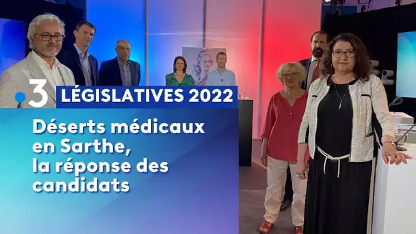 Législatives 2022 : déserts médicaux en Sarthe, la réponse des candidats