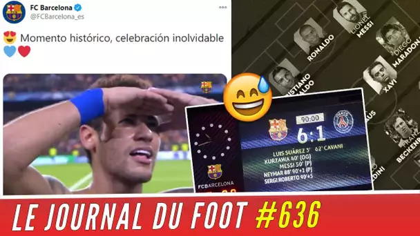 Le BARÇA chambre le PSG et republie une vidéo de la REMONTADA ! La Dream Team du Ballon d'Or