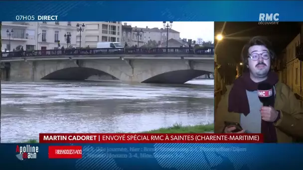 L'inquiétude des habitants de la ville de Saintes en Charente-Maritime