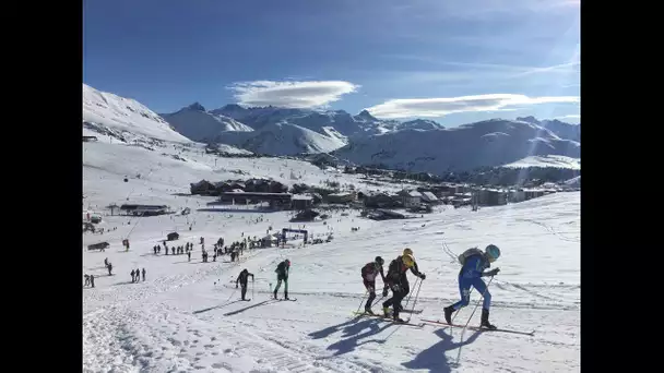 Le championnat de France de ski alpinisme version sprint à l'Alpe d'Huez
