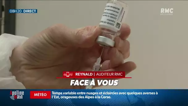 Enseignant de 54 ans, Reynald ne peut pas se faire vacciner