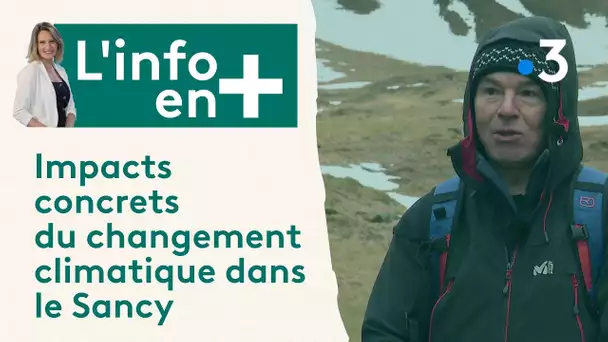 Impacts concrets du changement climatique dans le Sancy