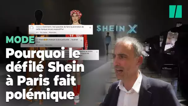 Shein, le géant de la fast-fashion, a organisé un défilé à Paris et ça n’a pas plu à tout le monde