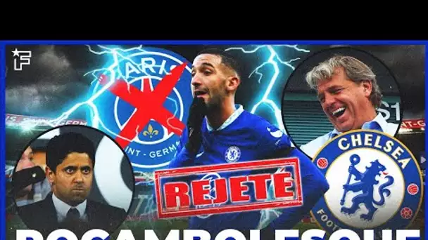 L'INCROYABLE SABOTAGE de Chelsea pour le TRANSFERT de Ziyech au PSG | JT Foot Mercato