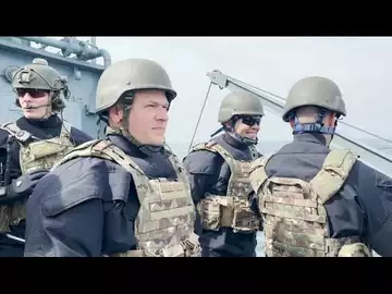 Mines en mer Noire : en état d'alerte, la marine roumaine multiplie les exercices de simulation