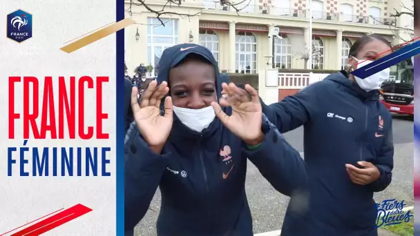 Balade d'avant-match avec les Bleues I FFF 2022