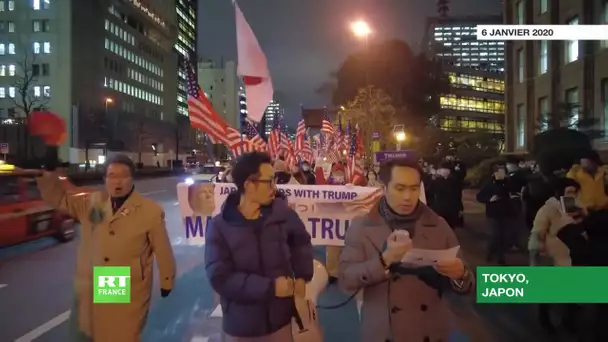 Japon : des partisans de Donald Trump protestent contre le résultat des élections américaines