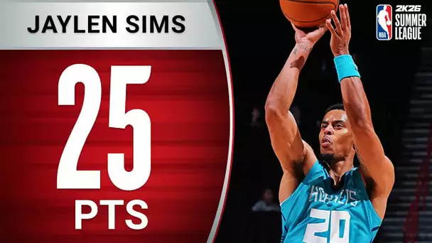 Jaylen Sims Scores 25 Points vs Thunder! | July 19, 2025