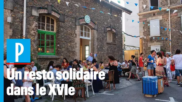 La table du RECHO, le restaurant solidaire qui forme les réfugiés