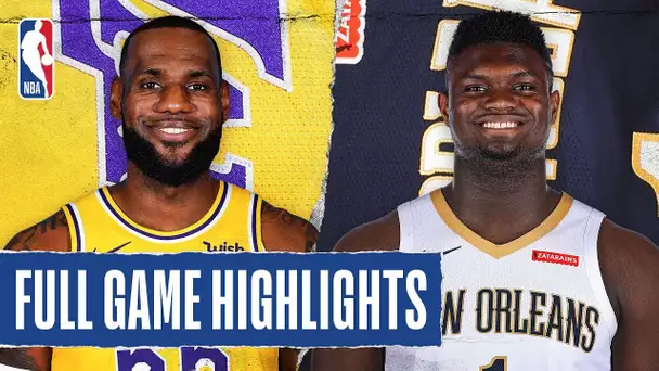 LAKERS at PELICANS | FULL GAME HIGHLIGHTS | March 1, 2020