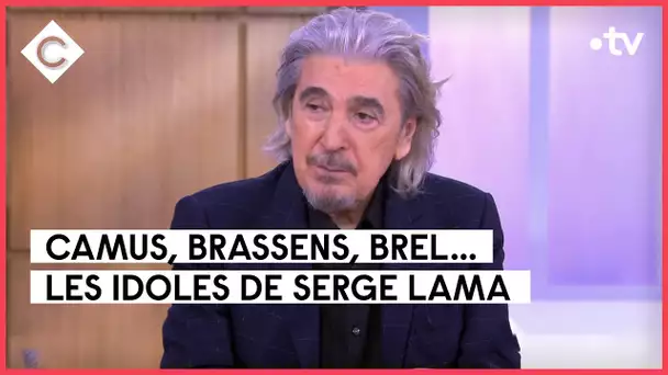 Serge Lama et Louis Garrel - C à Vous - 12/10/2022