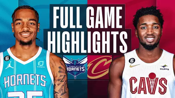 HORNETS at CAVALIERS | NBA FULL GAME HIGHLIGHTS | November 18, 2022