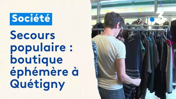 Le Secours populaire mise sur sa boutique éphémère à Quétigny pour aider les familles dans le besoin