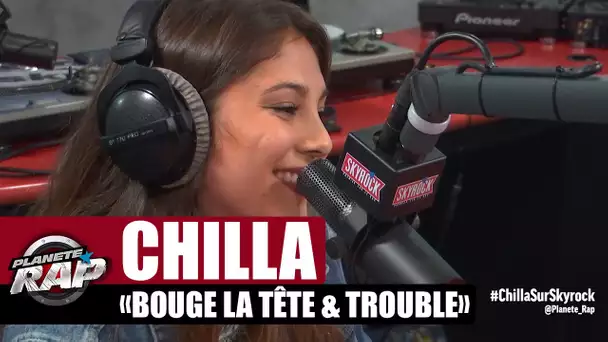 Chilla "Bouge la tête & Trouble" en live acoustique #PlanèteRap