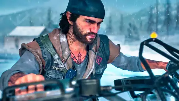 DAYS GONE Conduite de Moto + Combat avec un Ours (2019)