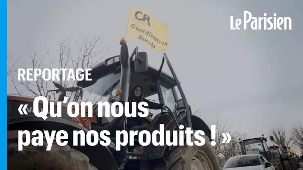 Blocage de Paris : « S'il faut y aller on ira », promettent des agriculteurs rassemblés à Roissy