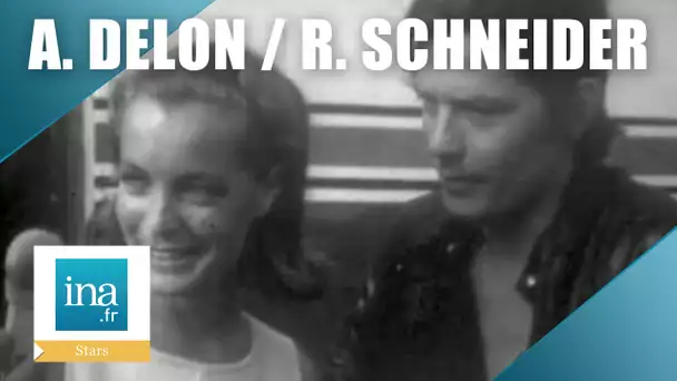 Alain Delon et Romy Schneider tournent "La piscine" | Archive INA