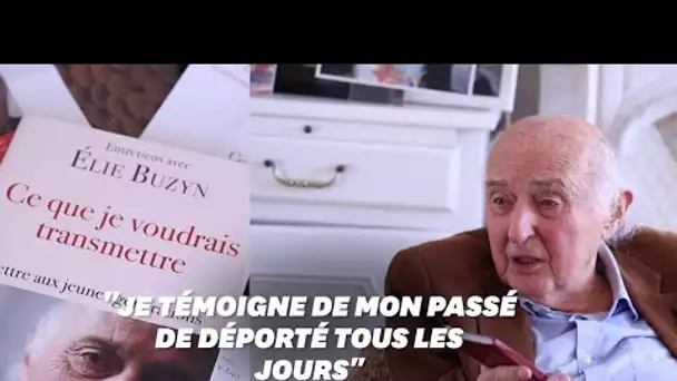 Survivant de la Shoah, Élie Buzyn répète son témoignage régulièrement