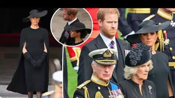 Le prince Harry et Meghan Markle se plaignent de la façon dont ils ont été traités lors des funérail