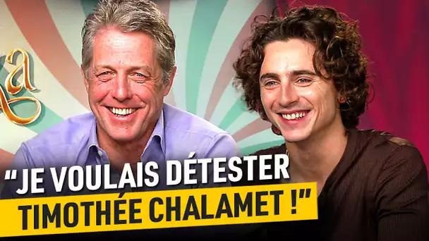 Timothée Chalamet et Hugh Grant nous révèlent les Secrets de WONKA