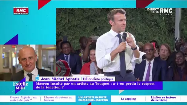 Macron insulté: "On est au-delà de la critique, on est dans une insulte homophobe", tacle Apathie