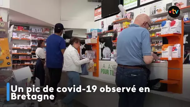 Un pic de covid-19 observé en Bretagne
