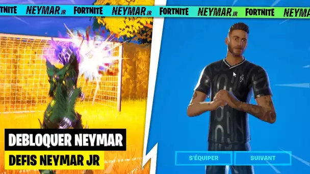 DEBLOQUER FACILEMENT LE SKIN NEYMAR JR SUR FORTNITE ! (FORTNITE DEFIS NEYMAR JR)