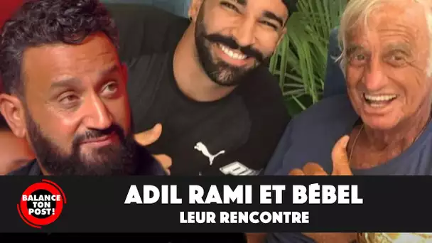Adil Rami, footballeur, revient sur sa magnifique rencontre avec Jean-Paul Belmondo