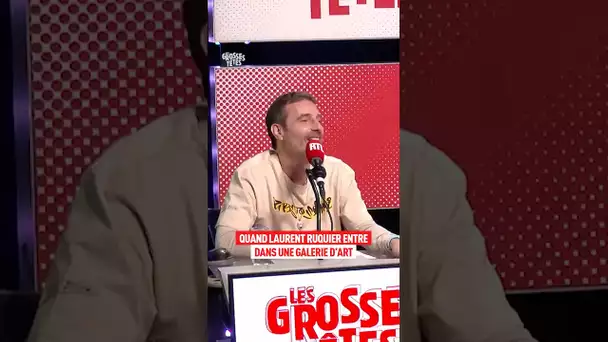 Quand Laurent Ruquier entre dans une galerie d’art